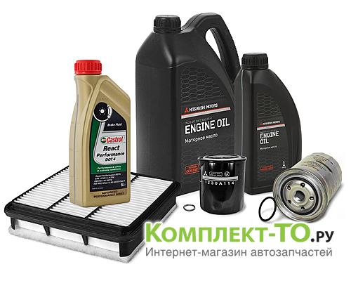 Комплект ТО-2 (30000км) MITSUBISHI L200 05-15 (2005-2016) 2.5 дизель АКПП